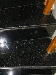 The Most Popular Black Galaxy Granite Steps And Risers Blue Granite Marble Staircase Granite Colors