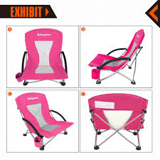 Patio sling chairs set of 2 outdoor folding portable beach chairs with solid wooden frame and polyester canvas reclining adjustable patio lounge chair for yard pool balcony garden. Kingcamp Low Sling Beach Camping Concert Folding Chair Low And High Mesh Back Two Versions Rv Parts Accessories Outdoor Furniture