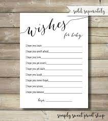 Baby Shower Advice Cards For The Mommy To Be Gender Neutral Etsy Baby Shower Funny Funny Baby Shower Games Wishes For Baby