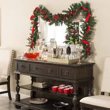 Would love for above cabinets! 11 Christmas Garland Ideas With Photos Hayneedle