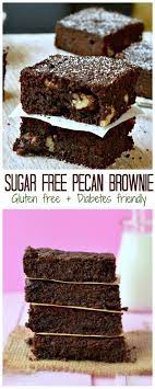 Sugar Free Brownies Sugar Free Brownies Almond Recipes Sugar Free Deserts
