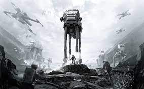 Bring The Art Of Home With Star Wars Canvas Painting 2018 Star Wars Wallpaper Star Wars Illustration Star Wars Battlefront