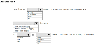 Create an azure web app from azure portal. Exam Az 204 Topic 4 Question 15 Discussion Examtopics