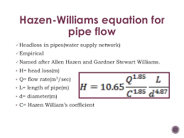 Hydraulics Of Water Distribution System