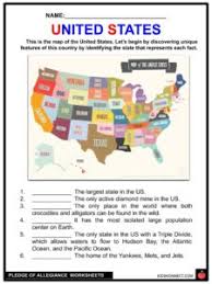 Not only should our kids know the pledge, but they need to know what it actually means. The Pledge Of Allegiance Facts Worksheets For Kids