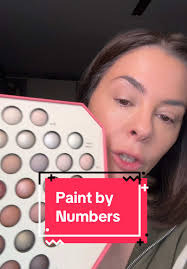 Easy Paint by Numbers Eyeshadow Tutorial