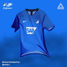 This is the latest tsg hoffenheim home soccer jersey which will be worn for all home football matches during soccer season 2018/19. Tsg 1899 Hoffenheim Home Kit Concept Sport Outfits Mockup Design Clothes