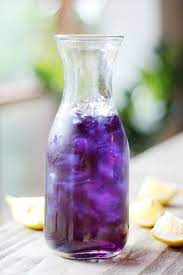 Butterfly Pea Flower Lavender Lemonade Magic Lemonade Butterfly Pea Flower Pea Flower Lavender Lemonade
