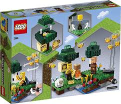 We did find it a bit odd that the hive was designed right over a flower, so you couldn't see the flower at all, but we had loads of fun playing with this set! Lego Minecraft The Bee Farm 21165 Minecraft Juguete De Accion Co