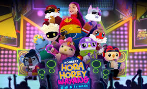 But team nakal wants the stage to themselves so didi and friends need to stop their sabotage to save the day! Konsert Hora Horey Wayang Didi Friends Tampilkan Tiga Penyanyi Popular Tanah Air