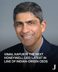 icymi: There is yet another #Indian-origin CEO in the U.S.: Honeywell's  Vimal Kapur, who will succeed Darius Adamczyk. #VimalKapur, 57, has spent  over 34 years at #Honeywell and will assume the CEO