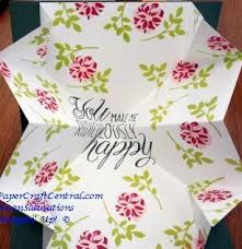 Check out the measurements and the supply list for each card below. Card Making