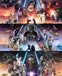Oh It S Beautiful What Is Your Favorite Trilogy Nothing Can Beat The Ot For Me Happy Triple Star Wars Poster Star Wars Movies Posters Star Wars Pictures
