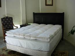 Imperial Full White Goose Down Feather Bed With Down Pillow Top Design 2 Layers By Natural Comfort 139 99 Total Thickn Feather Bed Down Pillows Pillow Top