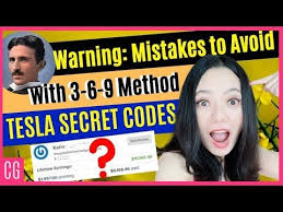 Top Mistakes To Avoid With Tesla Code 369 Manifesting Method Youtube Secrets Of The Universe Tesla Human Mind