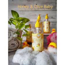Readystok With Free Gift 500ml Natural Honey Olive Baby Bath Head To Toe Shopee Malaysia