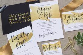 Hand Lettered Invitations By Feathered Heart Prints And Amanda Arneill Featheredheartprints Com Hand Lettered Wedding Invitations Gold Foil Wedding Invitations Foil Wedding Invitations
