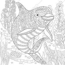 Coloring Pages For Adults Dolphin Adult Coloring Pages Animal Coloring Pages Digital Jpg Pdf Coloring Page Instant Download Print Dolphin Coloring Pages Animal Coloring Books Animal Coloring Pages