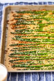 Crispy Garlic Roasted Asparagus With Garlic Aioli Video
