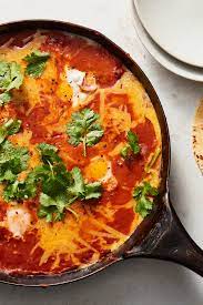 Vegetarian Skillet Chili With Eggs And Cheddar Recipe Recipe Nyt Cooking Great Chili Recipes Vegetarian Chili