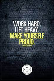 Work Hard Lift Heavy Make Yourself Proud It S All About Hard Work And To Mak Bodybuilding Motivation Quotes Gym Workout Quotes Fitness Motivation Quotes