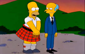 Can You Believe I M A Size Four Gif The Simpsons Homer Simpson Cartoon