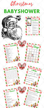 Les gustan a niños de muy distintas edades preescolar, infantil o primaria. Juegos De Navidad Baby Shower Para Imprimir Baby Shower House