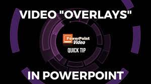 Create A Transparent Video Overlay In Powerpoint Overlays Powerpoint Video