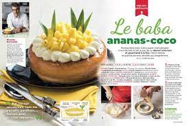mon defi patisserie le baba ananas coco nicolas bernarde ananas patissiere patisserie