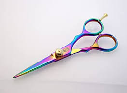 Ciseaux De Coiffure Professionnelle 15 2cm Cisailles De Salon Couleur Titane Rose Jdgbkdgn