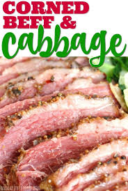 Put a metal rack in the bottom of the pressure cooking pot, place corned beef on the rack. Corned Beef And Cabbage Slow Cooker Instant Pot Or Oven Mama Loves Food