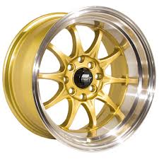 Today wheels are manufactured using various methods, which allows you to choose the finest wheel construction that meets all your needs and requirements. Mt11 Gold W Machined Lip Rim By Mst Wheels Performance Plus Tire