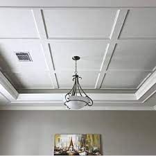 What have you tried (or what do you plan to try). How To Install This Simple Diy Coffered Ceiling Design Abbotts At Home