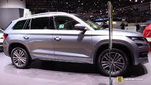 The 7 seater škoda kodiaq l&k is our ultimate large car, with enough space for everything you need and all of your passengers. 2018 Skoda Kodiaq Tdi L K Exterior And Interior Walkaround 2018 Geneva Motor Show Youtube