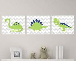 Dinosaur Nursery Art Print Chevron Green And Navy Dinosaur Etsy Baby Boy Room Decor Dinosaur Nursery Art Dinosaur Nursery