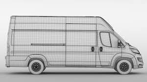 Fiat Ducato Van L4h3 2017 Renault Master Citroen Jumper Team Models