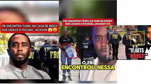 O FBI encontrou túneis na casa de Diddy que ligavam até a mansão de Michael  Jackson?