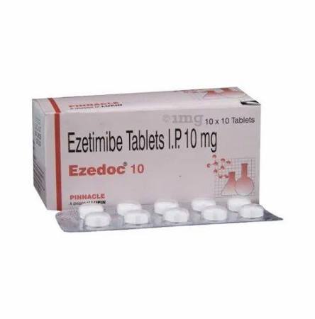 Ezetimibe (10 mg), Lupin Ltd, 10 Tablets In 1 Strip at ₹ 142/strip in Mumbai