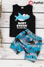 Daily Deals For Moms Patpat Boys Clothes Style Boys Summer Outfits Kids Outfits