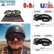 Motorcycle Goggles Over Glasses Cycle Clear Zx2 For Over Protection On Face New Cycleclear Motorcycle Goggles Snug Fit Square Sunglass