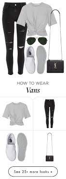 Vans Sets Cute Outfits White Vans Outfit Outfits For Teens
