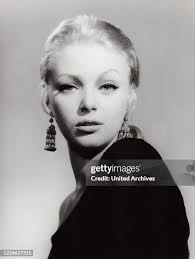 German actress and singer Barbara Schoene, Germany, late 1960s. . News  Photo