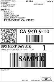 An address label, tracking label, and shipping record combined into one form. Reprint Ups Label By Tracking Number Best Label Ideas 2019
