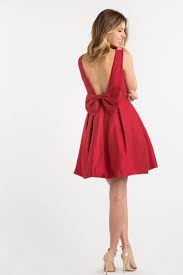 Blaire Red Bow Back Dress Cute Dresses Casual Dresses Big Girl Dresses