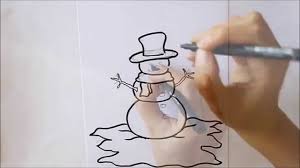 Ver más ideas sobre dibujos, invierno, muneco de nieve. Como Dibujar Un Muneco De Nieve Dibuja Conmigo Dibujos De Invierno Youtube