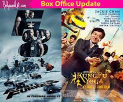 Furious 8 Box Office Collection Day 10 Dwayne Johnson And Vin Diesel S Film Beats Jackie Chan S Kung Fu Yoga In China Earns 319 12 Million Bollywood News Gossip Movie Reviews Trailers We have sent you a verification email. film beats jackie chan s kung fu yoga