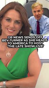 GB News sends its best wishes to Bev Turner as she heads to the US to host  ‘The Late Show Live’ , Good luck Bev!🎉, #GBNews #UKNews