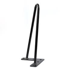 Double bed brooke metal bed frame $ 179.00 parquetry entertainment unit. Osring 10 Inch Hairpin Legs Solid Steel Furniture Table Leg 4pcs Heavy Duty Hairpin Feet 3 8 Dia 2 Rods Furniture Legs Black With Protector Pads For Tv Stand Wood Table And Coffee
