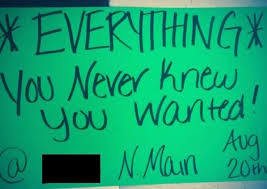 Maybe you would like to learn more about one of these? The Signs For This Garage Sale Deserve Your Appreciation