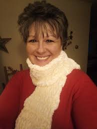 Scarves knitted with Bernat velvet wool. Super soft and warm!!!